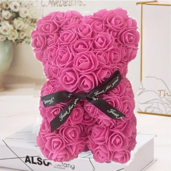 Accessories - "I LOVE YOU" Teddy Bear Rose Flower